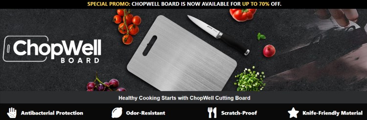 ChopWell Cutting Board certification